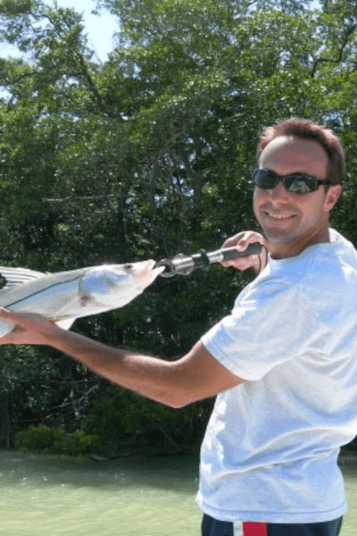 Cactching Snook in Miami, Florida