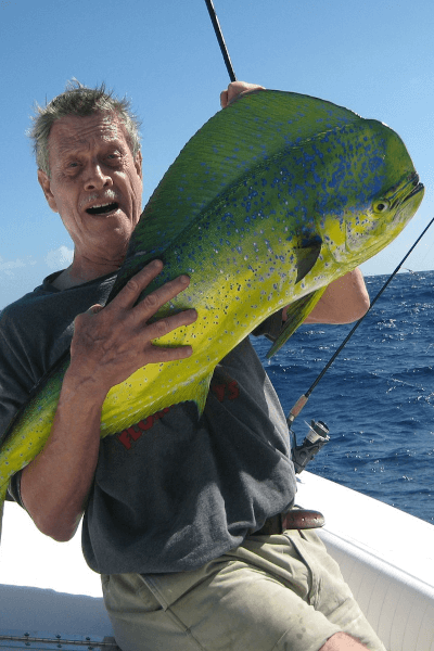 Catching Dolphinfish in Miami, Florida