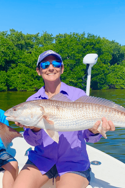 Catching Redfish in Miami, Florida