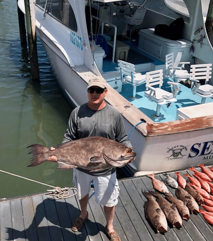 Private Fishing Charter Over a Miami Party Boat