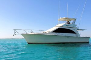 Private Fishing Charter Over a Miami Party Boat